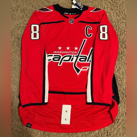 adidas Other - Washington Capitals Alex Ovechkin NWT Primegreen stitched home jersey